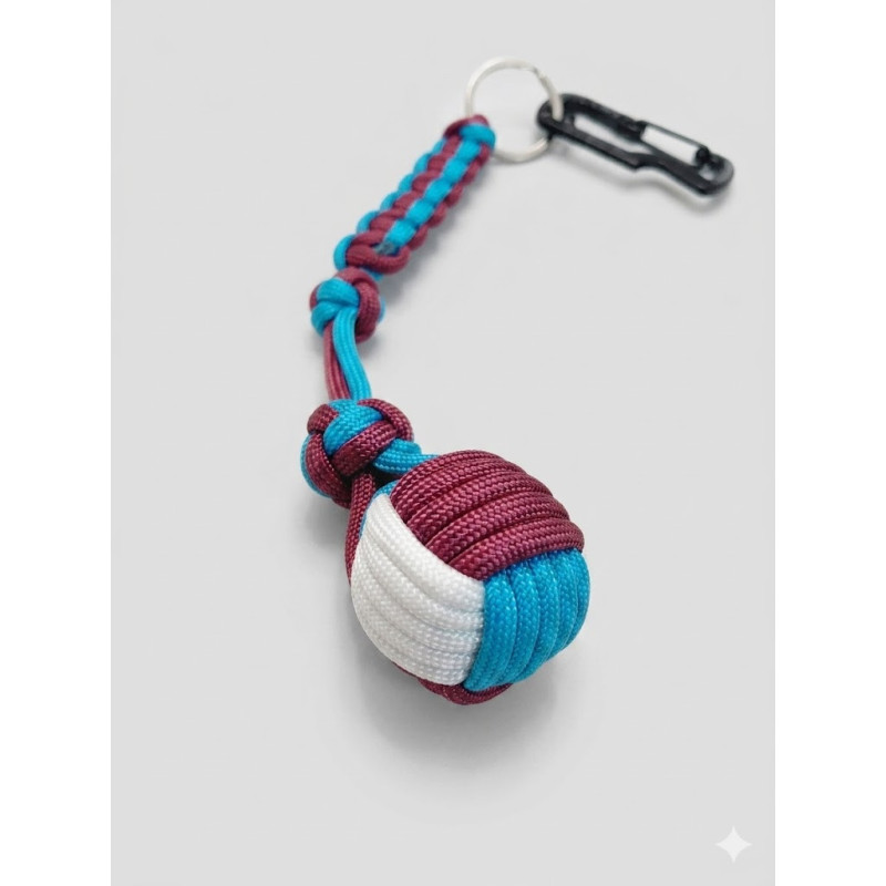 brelok taktyczny Monkey Fist , ręcznie wykonany unikat