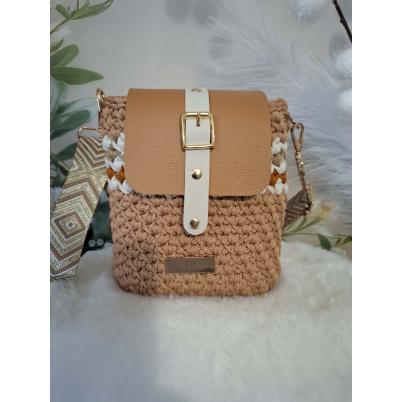 Torebka Aria Karmel , Etui Maxi